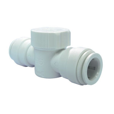 JG Speedfit 15mm Inline Hot and Cold Tap/ Valve Packaged