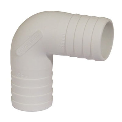 Can Plastic 90 Degree Elbow 38mm Hose