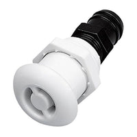 Can Round White Plastic Tank Vent 25mm Hose - ChasNewensMarine