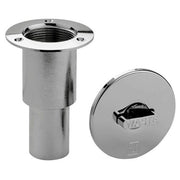 Can Pump Out Fitting 1-1/2" Hose Chrome - ChasNewensMarine