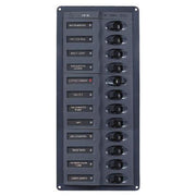 BEP 902NMV DC Circuit Breaker Panel, 12 Loads, Vertical