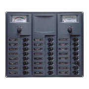 BEP 905-DCSM DC Circuit Breaker Panel with Digital Meter, 24 Loads