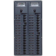 BEP 906V-AM DC Circuit Breaker Panel with Analog Meter, 32 Loads