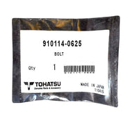 910114-0625   BOLT  - Genuine Tohatsu Spares & Parts
