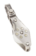 Stainless Block Single Swivel/Becket 30mm - ChasNewensMarine