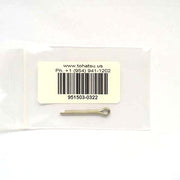 951503-0322   SPLIT PIN (SI)  - Genuine Tohatsu Spares & Parts