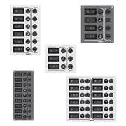 Switch panel SP by Lalizas 3, 4, 9, or 12 switches