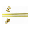 Runners x 4 & 2 x 6' Channel Brass - BRASS CHANNEL