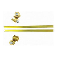 Runners x 4 & 2 x 6' Channel Brass - BRASS CHANNEL