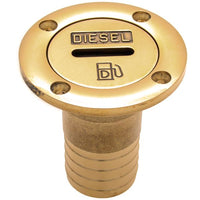 Diesel Filler 1 3/8" Neck Brass - 70D.38.L