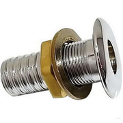 Skin Fitting 3/4" BSP x 1" Hose Tail Chrome - 601E.25.C  3/4 X 1 S/FIT