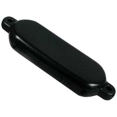 Heavy Duty PVC Brick Style Canal Fender 420mm Black - AF-174