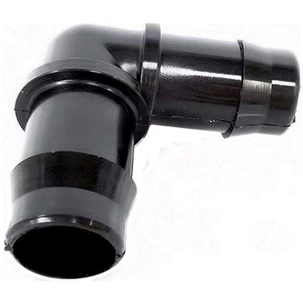 Elbow 3/4" 90 Deg Plastic Hose/Hose - HRE12NF