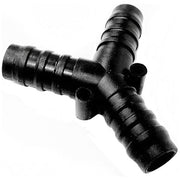 DLS Plastic Y Connector 1/2" Hose