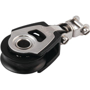 Allen 30mm Single Ball Bearing Block with Shackle Swivel Fork Head