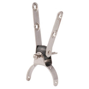 Allen Stainless Steel Mirror V-Bracket Gooseneck
