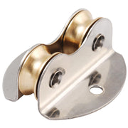 Allen 16mm Through Deck Lightweight Brass Double Block