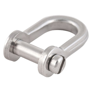 Allen Strip Forged SS Slotted Pin D Shackles