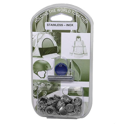 Press Stud Material to Wood Stainless Steel - BPS850-3R00