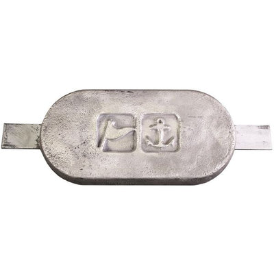 AG Straight Magnesium Hull Anode for Fresh Waters (2.8kg)