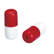 Surface Float With Hole Cylindrical Ø60 x L 140mm Red & White