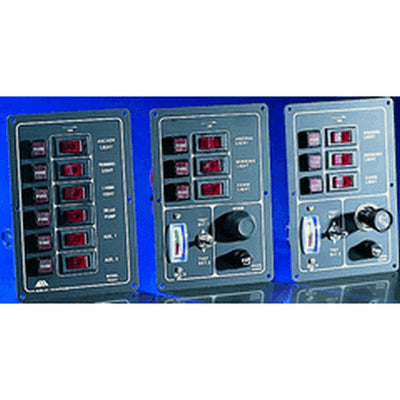 Switch Panel 3-Way 12V/5A