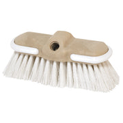 Boat Scrub Brush 'Flow Thru' Hard Bristle 5cm White