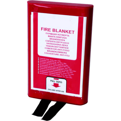 Fire Blanket With PVC Case 120 x 180cm