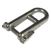 Shackle With Bar And Double Captive Pin AISI316 L39mm With 12.5mm Gap 5mm Pin