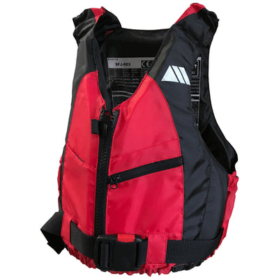 Marina Zipper Buoyancy Aid 50N XS-S, Black & Red, 30-50KG