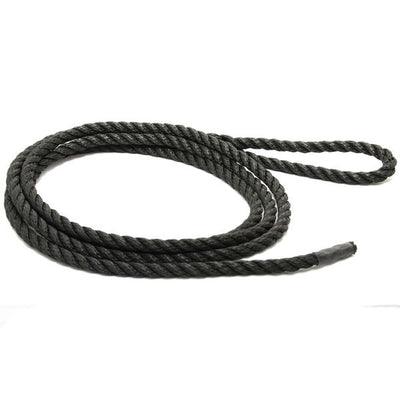 8mm Black Fender Line 1 Metre - 8MM 1M LAYNARD BLACK
