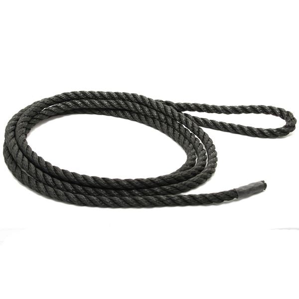 8mm Black Fender Line 1 Metre - 8MM 1M LAYNARD BLACK