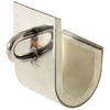 Stainless Round Fender Hook with Eye - ROUND FENDER HOOK SS