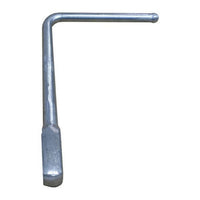 Unpolished Aluminium Windlass Long - ALUM LONG UNPOL