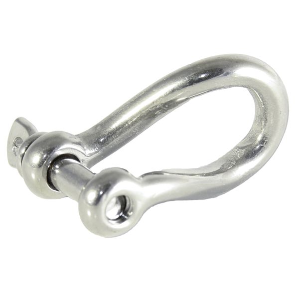 Shackle Stainless Steel 'Twisted' 4mm - SSTD-04