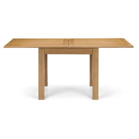 Astoria Flip-Top Dining Table 90-180cm Waxed Oak Finish