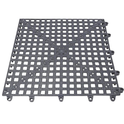 Tile Deck Dark Grey 300mm Sq - TILE DARK GREY