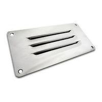 Vent Stainless Steel 5" x 2 1/2" - 13573