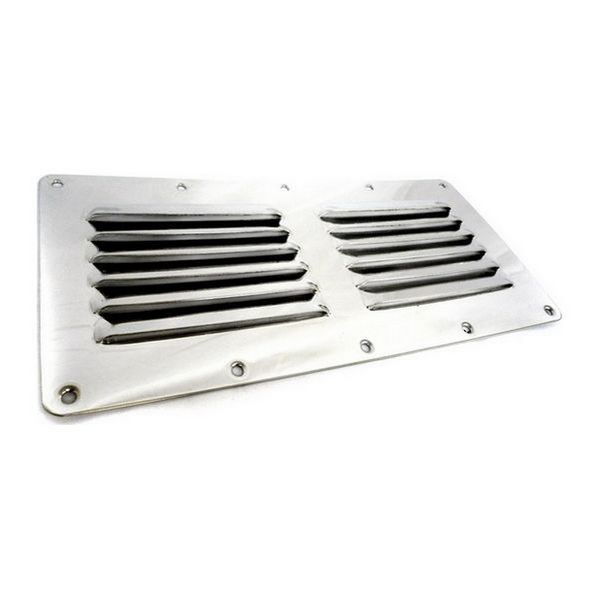 Vent Stainless Steel 9" x 4 1/2" Horizontal - 13576