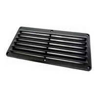 Vent Black Plastic Louvre 10" x 5" - 13574 - BK