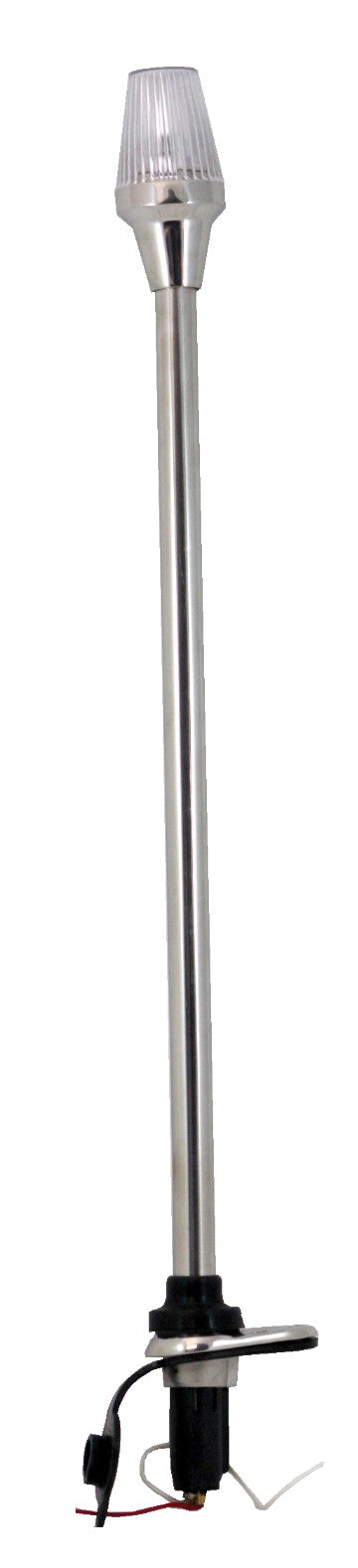 ALL ROUND WHITE Removable NAVIGATION Pole Light 625mm