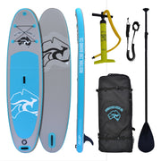 10′ 6″ Inflatable Stand Up Paddle (iSUP) Double-Layer Board Package by Australian Board Co