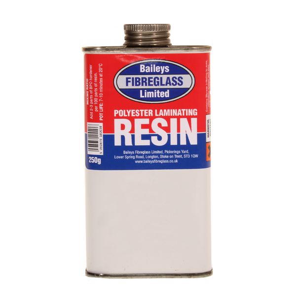 Baileys Fibreglass Polyester Resin 250g - 4501