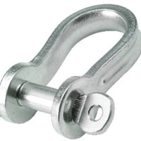 Blue Wave Strip Stainless Steel Bow Shackles