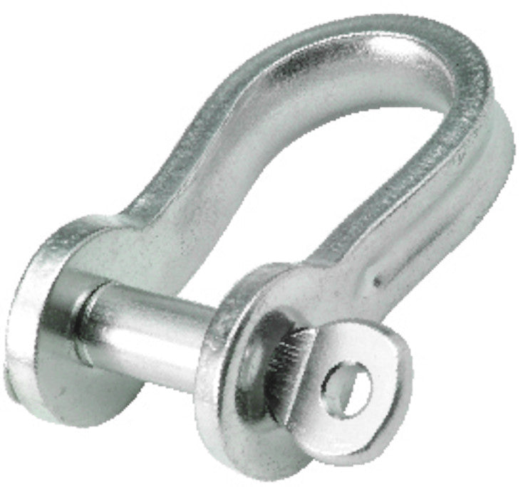 Blue Wave Strip Stainless Steel Bow Shackles