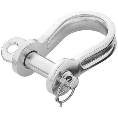 Blue Wave Strip Stainless Steel Safety Bow Shackles