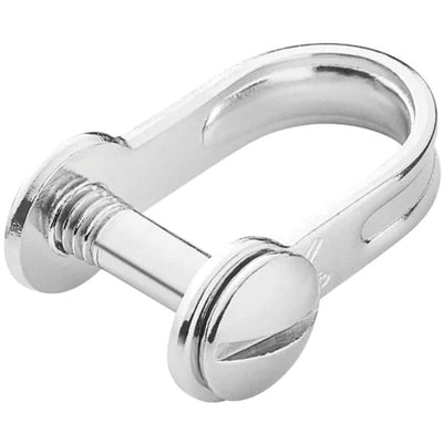 Blue Wave Strip Stainless Steel Slotted Pin D Shackles