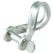 Blue Wave Strip Stainless Steel Twisted Shackles