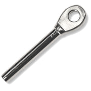 Blue Wave Hand Crimp Swage Eye