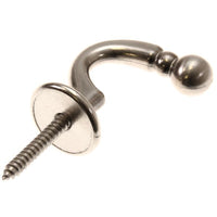 Curtain Tieback Hook Satin Nickel - W002983